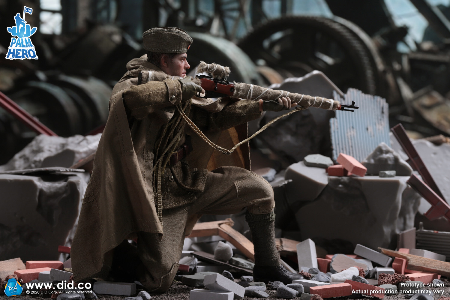 Pre-order 1/12 WWII German and Russian sniper action figures