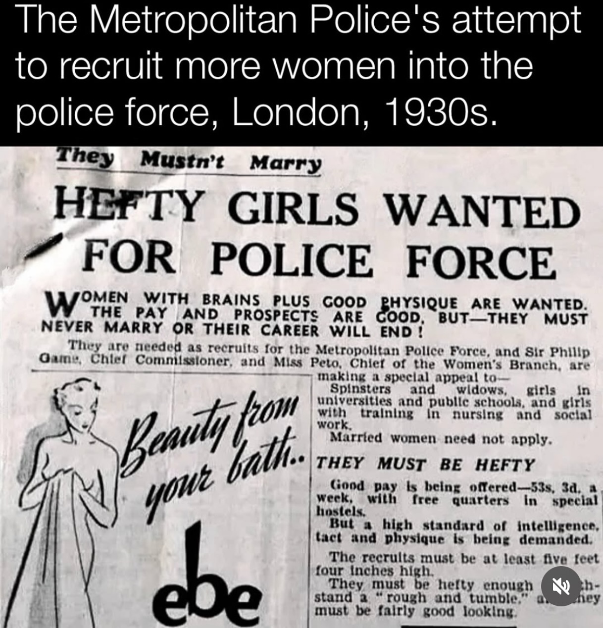 We The Female - Did they want them before or after their beauty baths ...