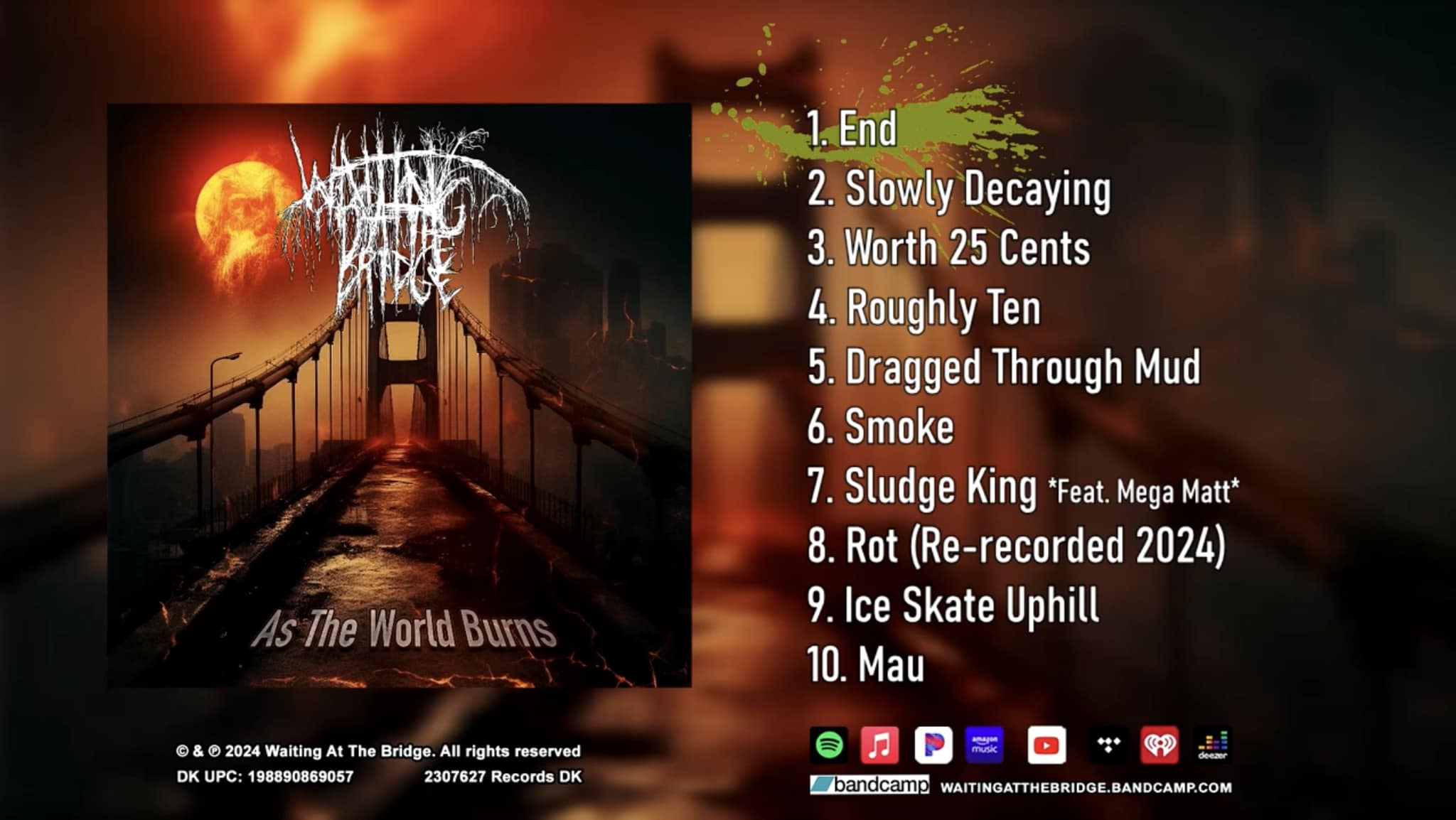 Burn This World [EVOLVED] OUT NOW Tour starts tomorrow playing the 
