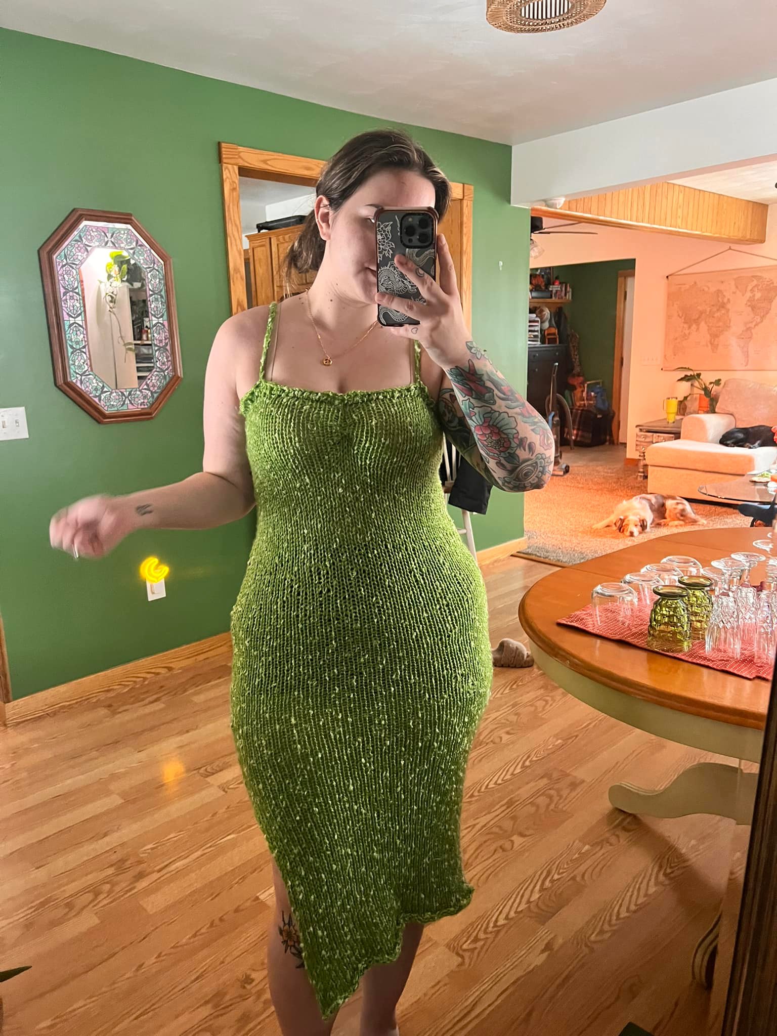 knitting machine dress patterns Making a Midi with a Sentro 48 VINTAGE LOVER