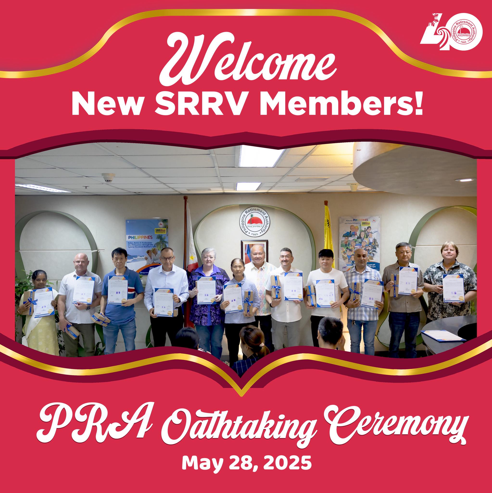 Philippine - The Philippine Retirement Authority (PRA) officially ...