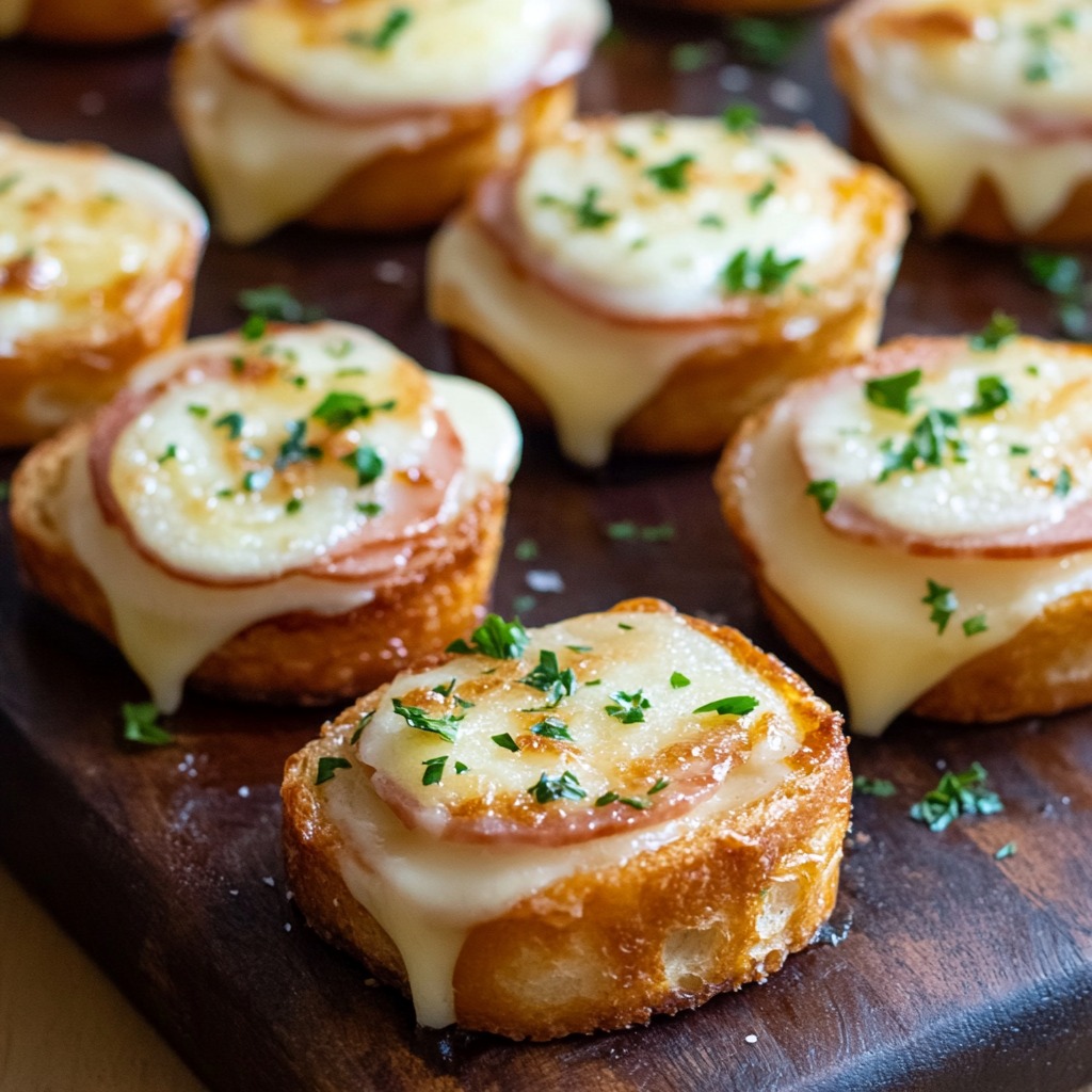Recette - Mini Croque-Monsieur Apéritifs Ingrédients (pour 12 mini ...