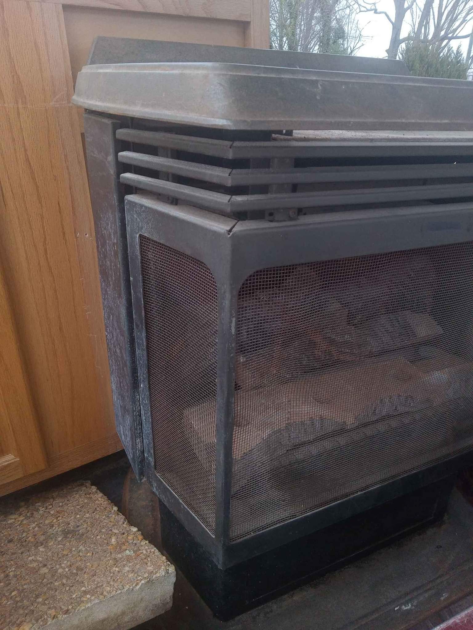 Vintage Pyromaster Gas log freestanding Heater ( vent free) - Heaters ...