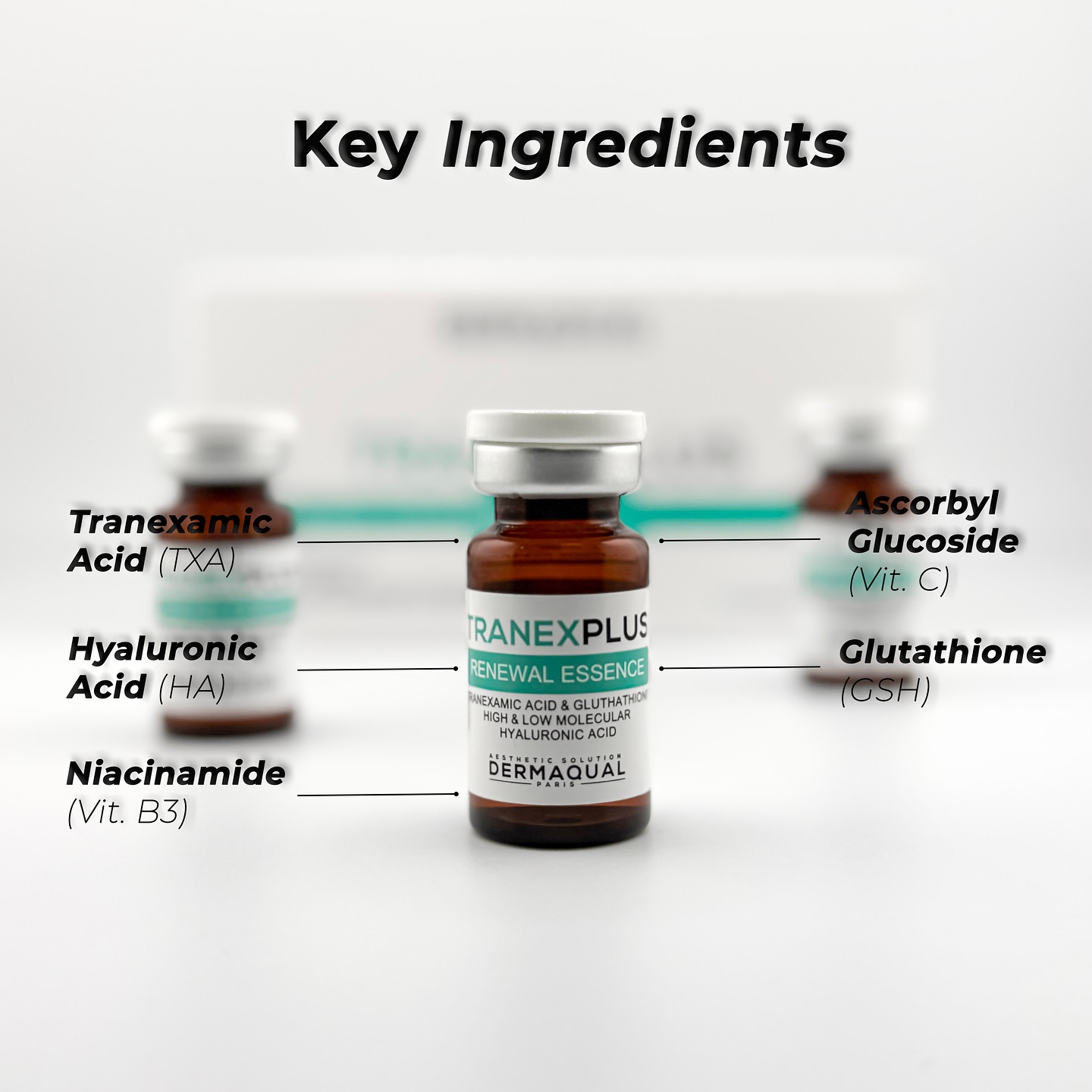 dermaqual glutathione What makes TranexPlus exceptional? It provides full-spectrum coverage, addressing all levels of melanin production to ensure effective and long-lasting results. If you're looking for a solution to manage pigmentation concerns, that's where water for diluting