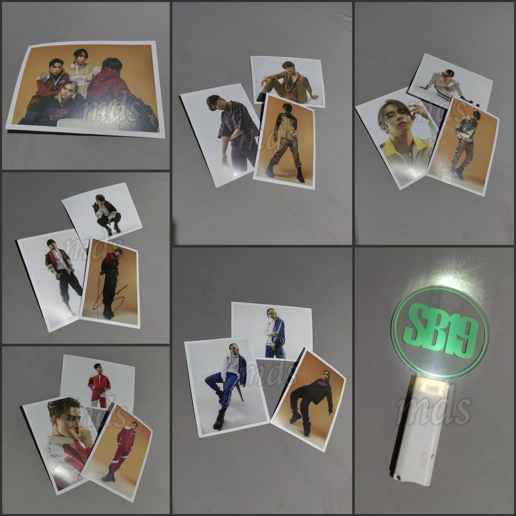 SB19 member logo keyring chip set for sale