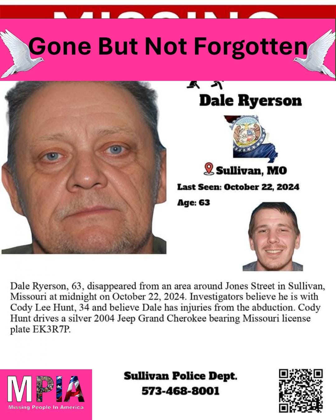 Update sadly he has been found... - Missing People In America | Facebook