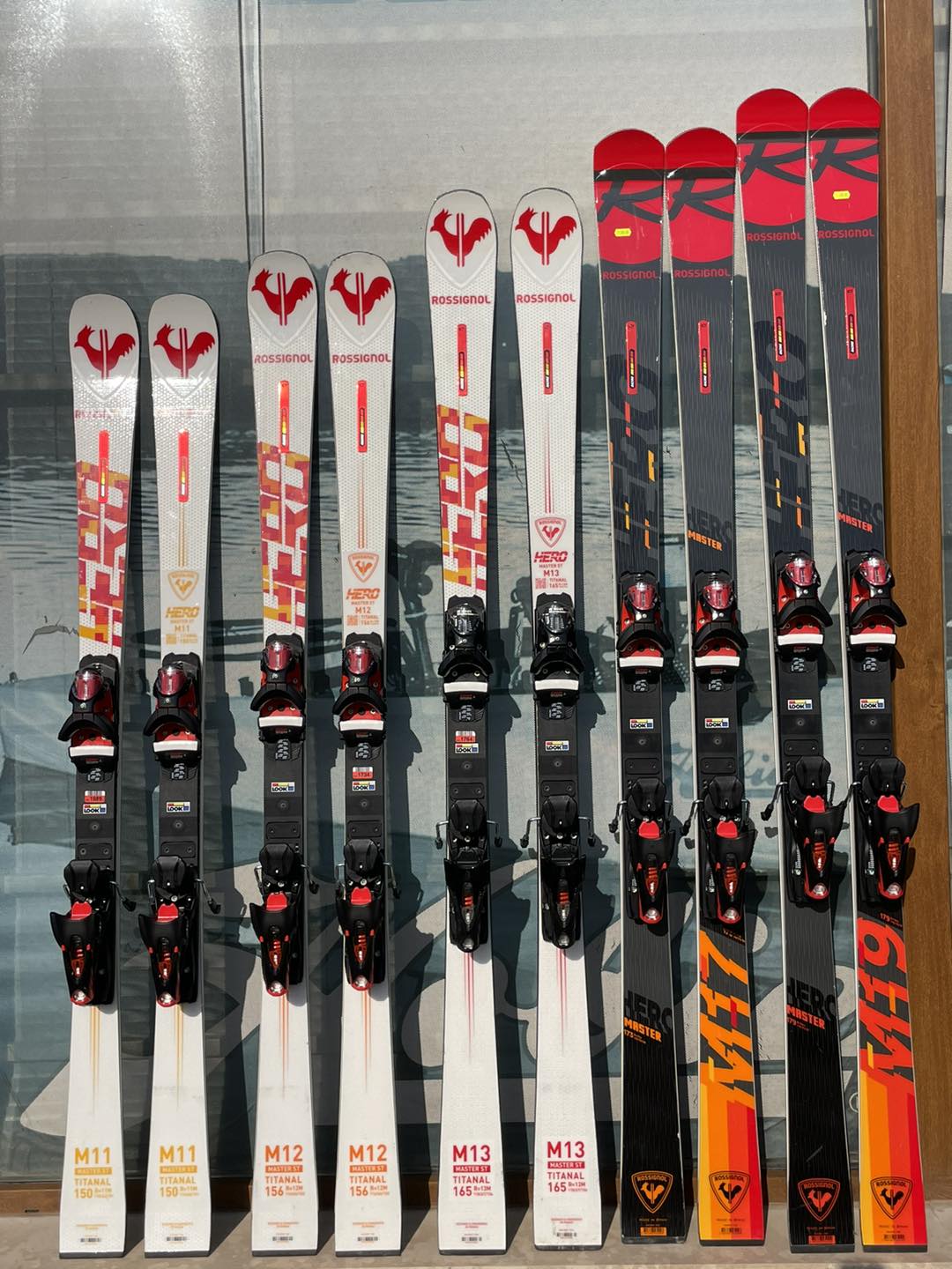 スキー ROSSIGNOL HERO MASTER 183cm R=21m SPX12 ROSSIGNOL HERO MASTER 183 R21 LOOK SPX12 Race Ski Equipment