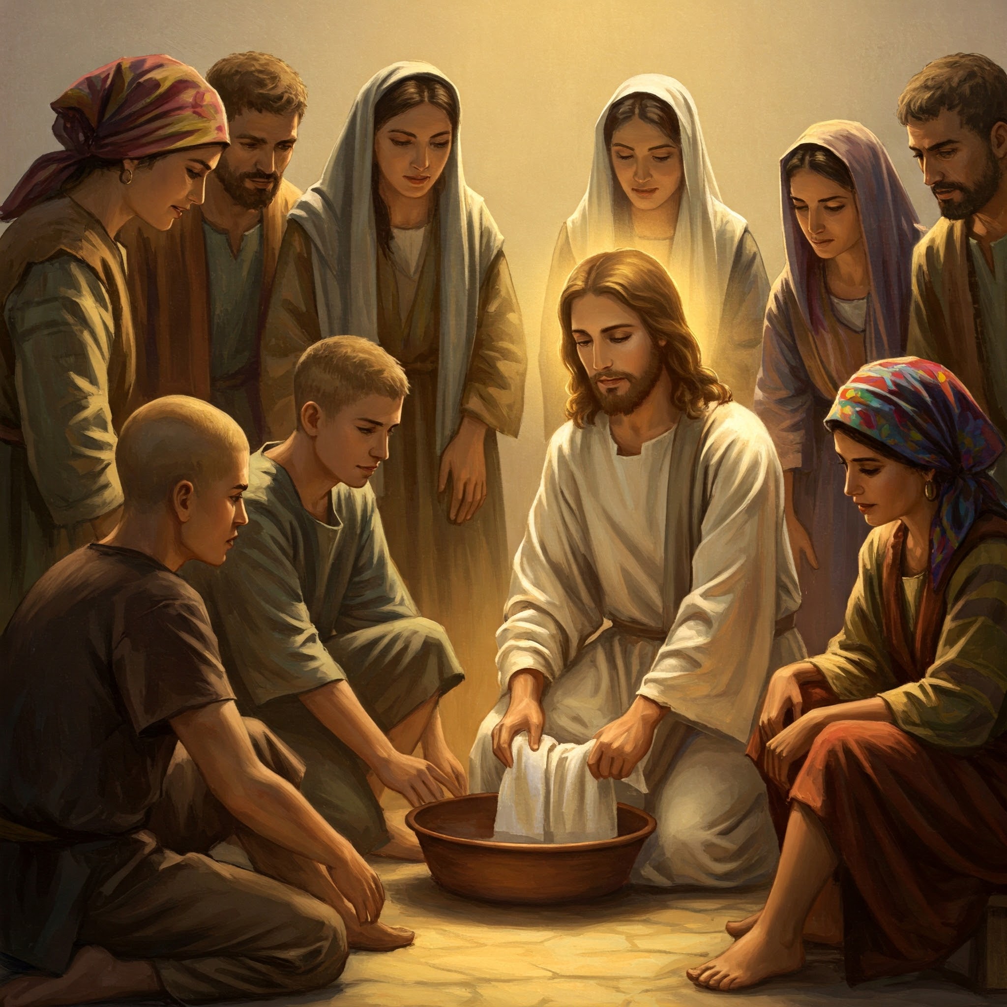 Harvest - Tonight, we remember a profound scene from the Upper Room ...