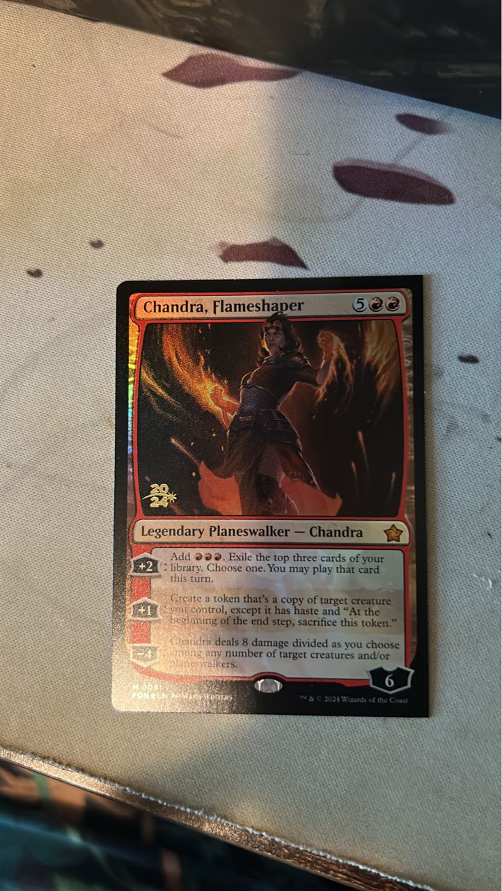 How about this for something rare