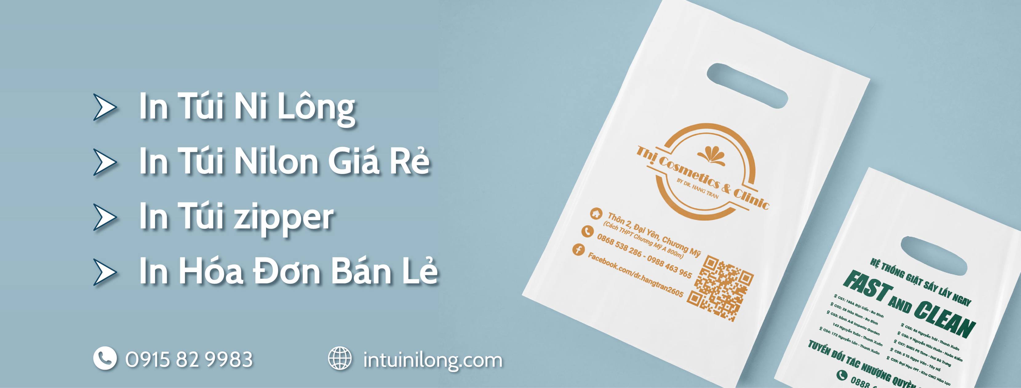 In Túi Ni Lông, In Túi Nilon Giá Rẻ, Túi zipper, In Hóa Đơn Bán Lẻ | Hanoi