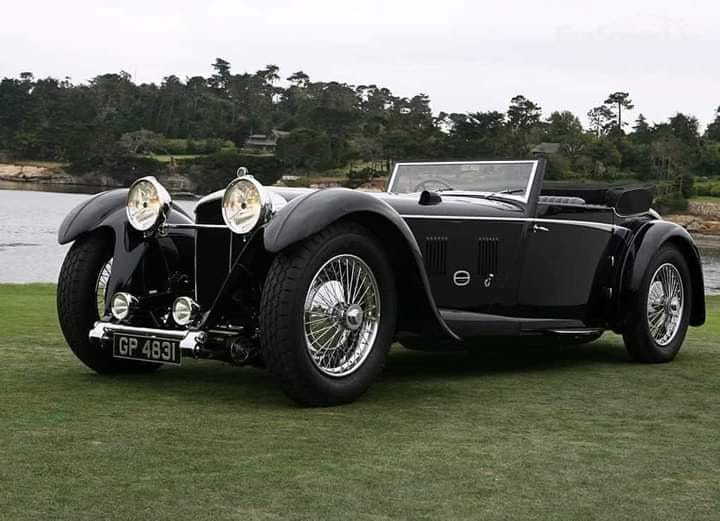 Our antique car of the evening! 1931 Daimler Double Six (V12) 50