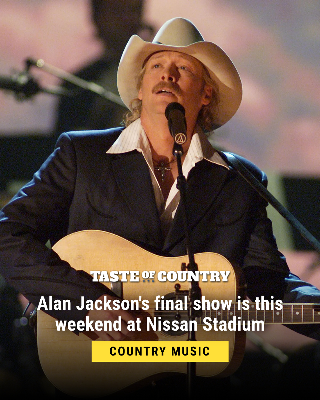 How do you say goodbye to a legend? 🥹 Alan Jackson will play his