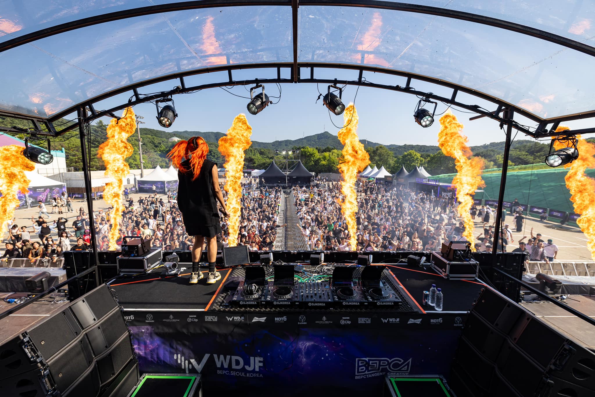 Performing in Korea at World DJ Festival with Monstercat was a 