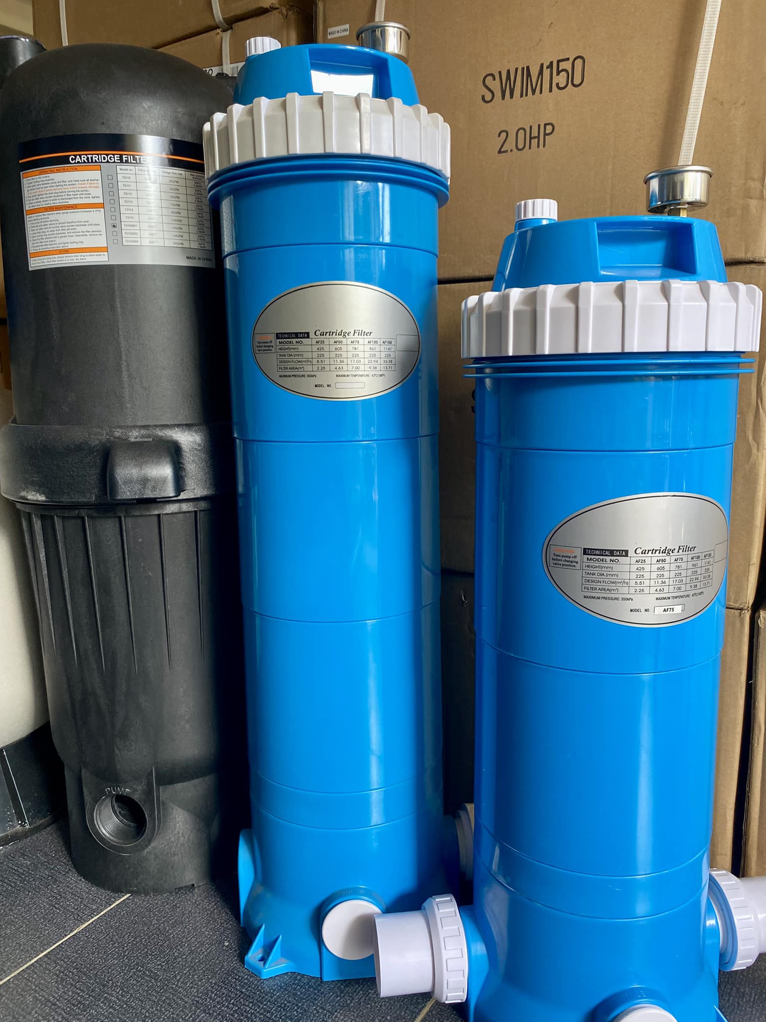 POOL - Cartridge Filter’s Available ️Exceed Filter (black) ️ Af100 ...