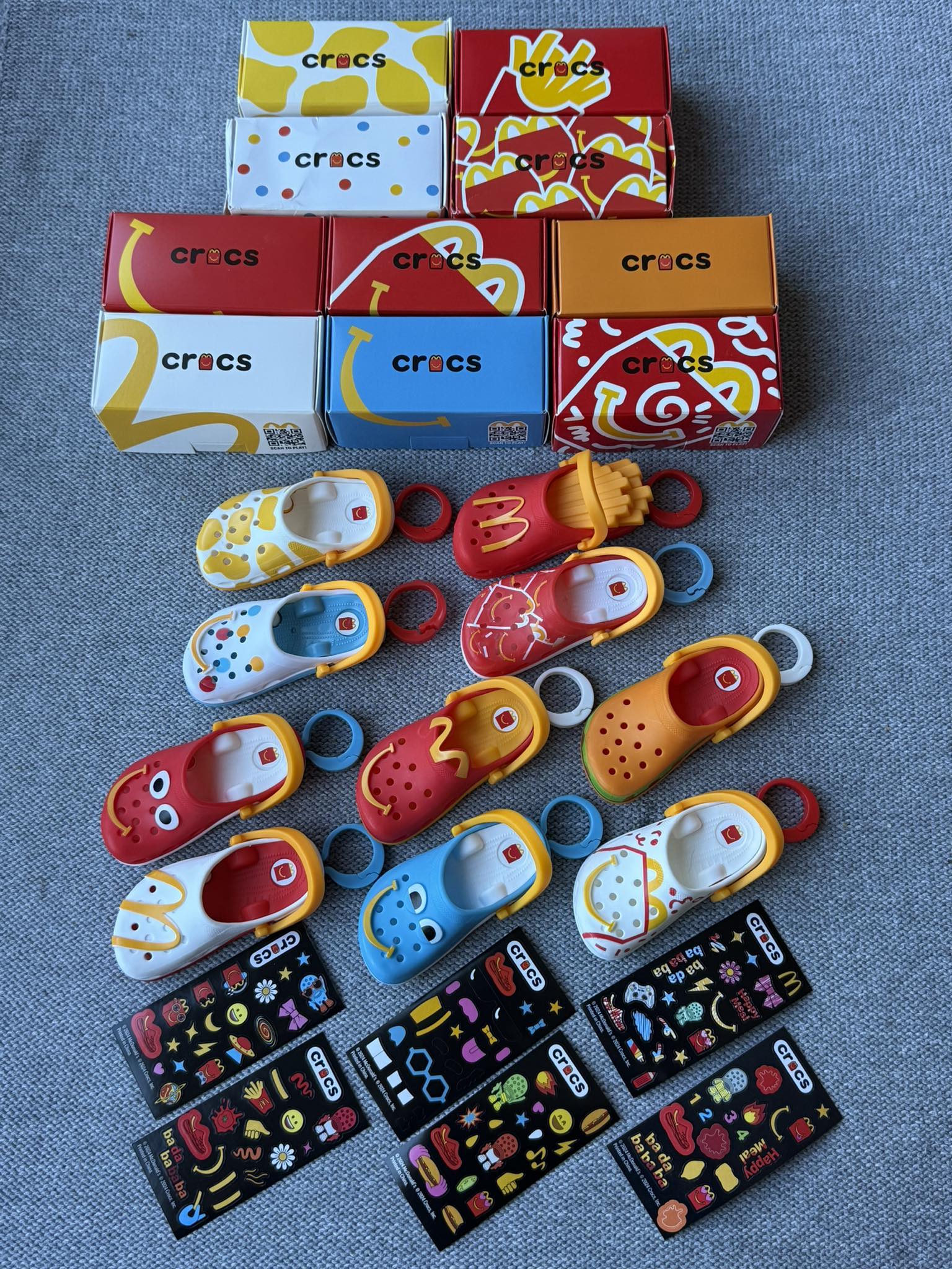 Did you collect the #crocs x #mcdonalds #happymeal #happymealtoy 