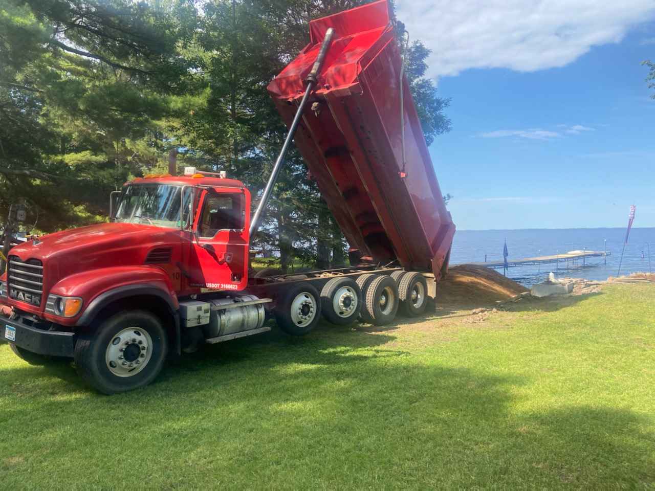 2003 Mack dump truck cv713 granite quad axle - Commercial Vehicles ...