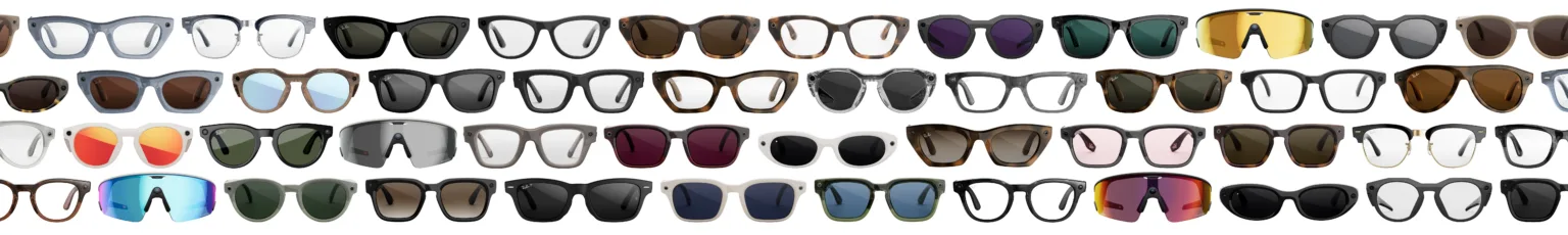 Meta glasses family shown at Connect 2026